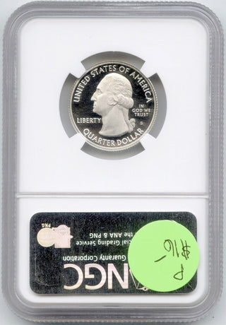 2015-S Bombay Hook Proof Silver Quarter NGC PF 69 Ultra Cameo  -DN617