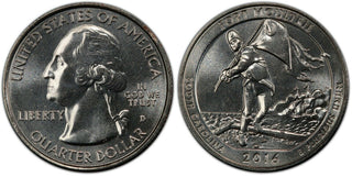 2016-D Fort Moultrie South Carolina NP ATB 25C Unc Quarter Denver mint 070