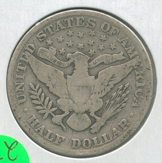 1904-P Silver Barber Half Dollar 50c Philadelphia Mint  - KR274