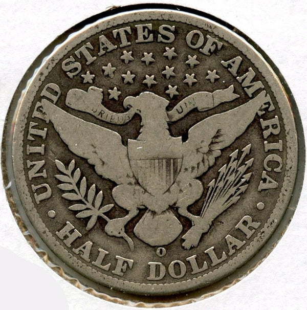 1909-O Barber Silver Half Dollar - New Orleans Mint - BQ918