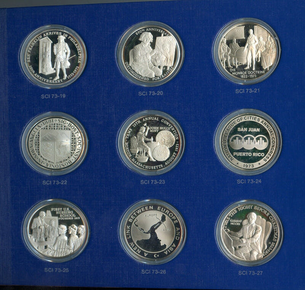 The Franklin Mint Special Commemorative Issues 1973 Sterling Silver Proof JN565