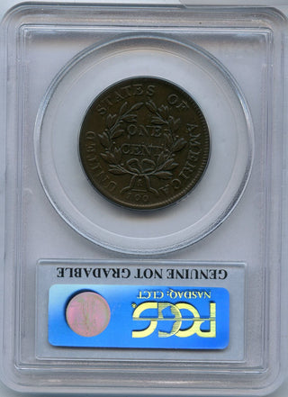 1802 Draped Bust Large Cent PCGS Genuine S-241 No Stems US Copper Coin - JJ520