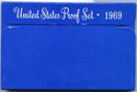 1969-S United States Mint Proof Set 5 Coin Set San Francisco Mint