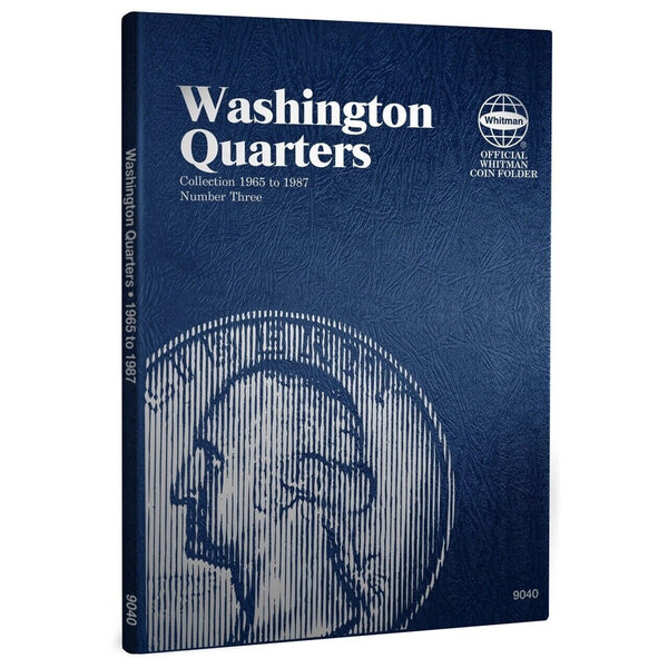 Coin Folder - Washington Quarter Set 1965 to 1987 - Whitman Album 9040 - Vol 3