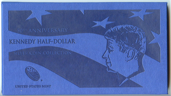 2014 Kennedy Half Dollar Silver Coin Collection US Mint 50th Anniversary - CA105