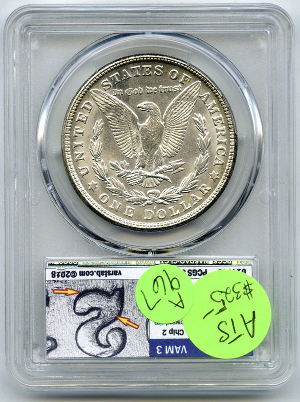 1921-S Morgan Silver Dollar PCGS MS64 Certified $1 San Francisco Mint - A967