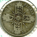 1820 Great Britain .5000 SIiver One Florin Coin -DM260