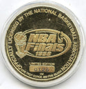 Chicago Bulls 1998 NBA Finals 999 Silver 1 oz Art Medal Round Utah Jazz - B100