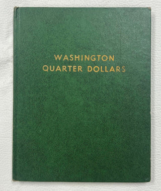 Silver Washington Quarter Dollar Green Classic 9215 Whitman Folder - ER312