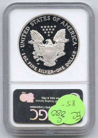 2007-W Silver Eagle 1 oz NGC PF69 Ultra Cameo Early Releases West Point - C880