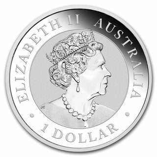 2022 Australia Kookaburra 9999 Silver 1 oz Coin $1 Dollar BU Uncirculated E596