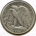 1938-D Walking Liberty Silver Half Dollar - Denver Mint - A505