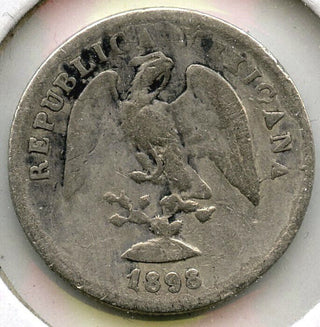 1898-Zs Mexico 5 Centavos Coin - Republica Mexicana - E996