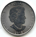 2018 Canada Wolf $5 Coin 9999 Silver 1 oz Predator Series Elizabeth II - A991