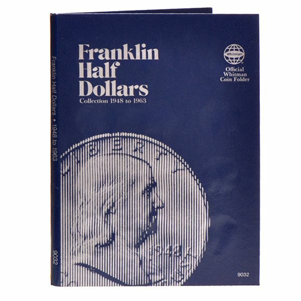 Coin Folder - Franklin Half Dollars 1948 to 1963 Set - Whitman Album 9032