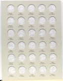 Lincoln Cents 1909 to 1940 Penny Set Coin Folder - Harris Album 2672