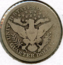 1899-O Barber Silver Quarter - New Orleans Mint - BQ670