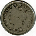 1884 Liberty V Nickel - Five Cents - BQ799